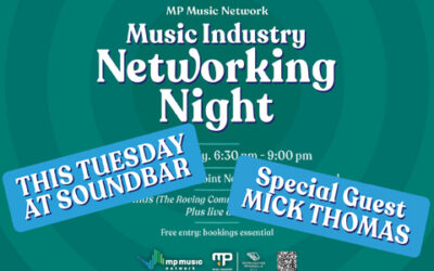 Networking Night – with guest Mick Thomas and live set from Icky Sitch